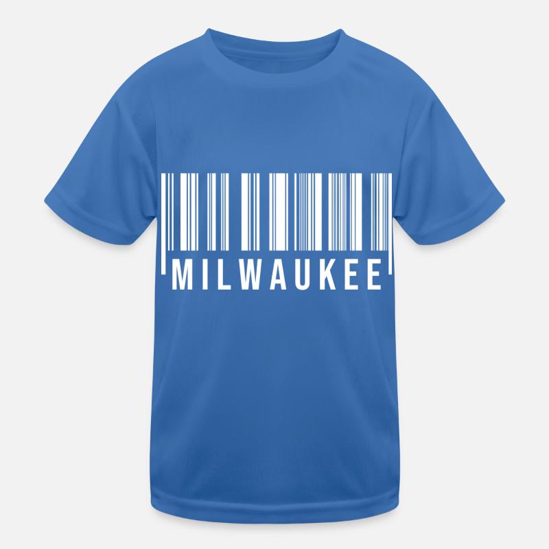 Milwaukee Barcode Kids Functional T-Shirt