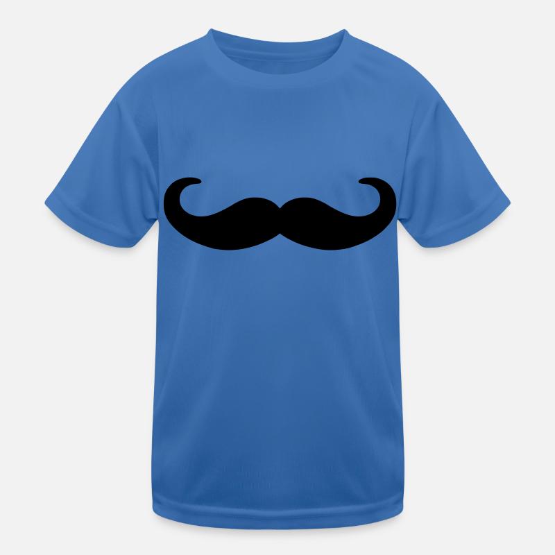 moustache T-shirt sport Enfant