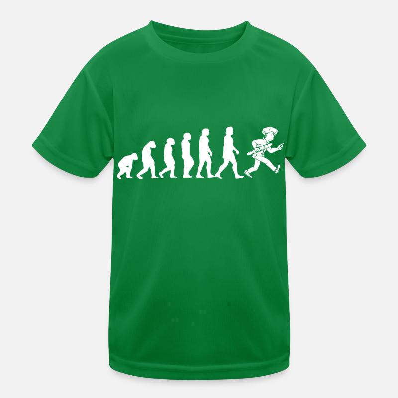 Bäcker - Evolution Kinder Funktions-T-Shirt