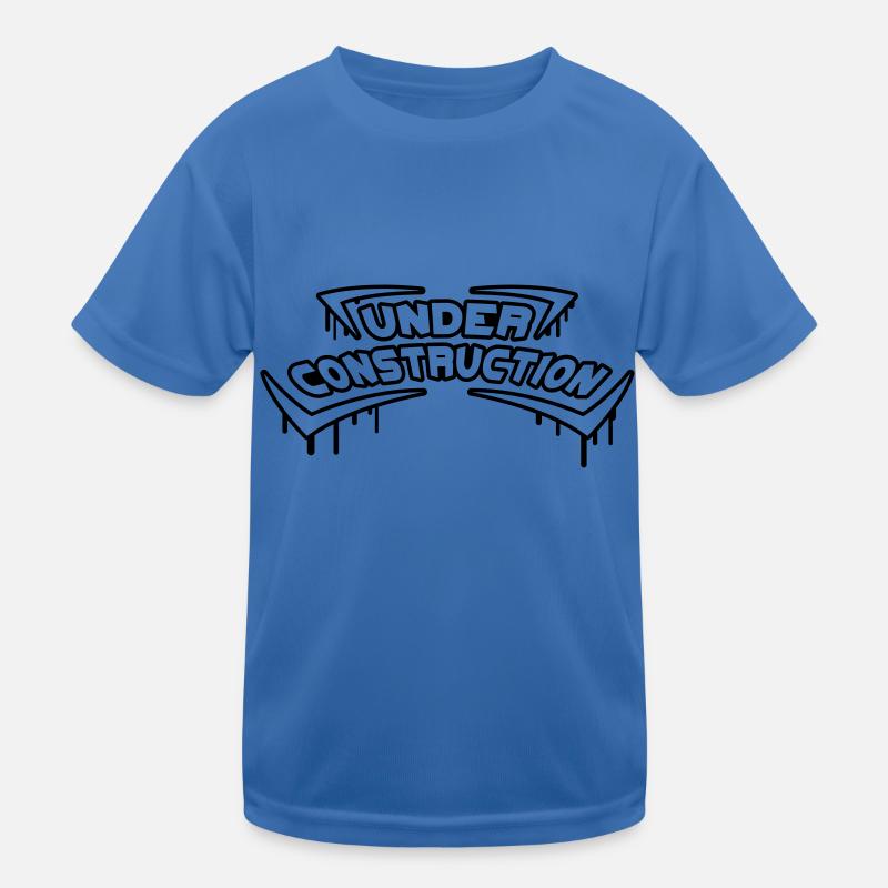 Under Construction Kids Functional T-Shirt