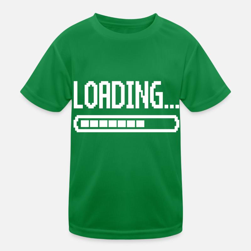 loading ladebalken Kinder Funktions-T-Shirt