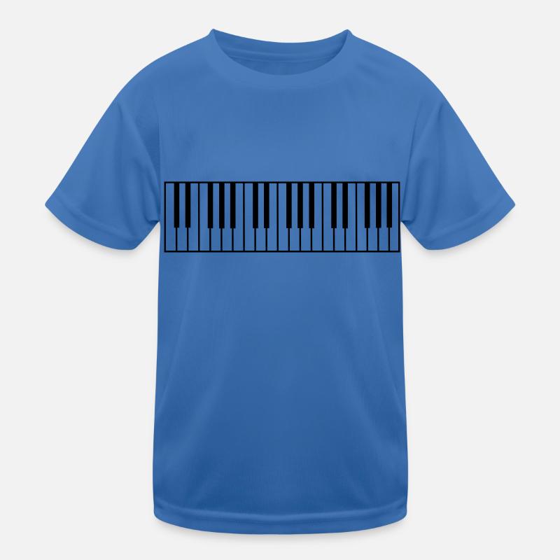 klavier Kinder Funktions-T-Shirt