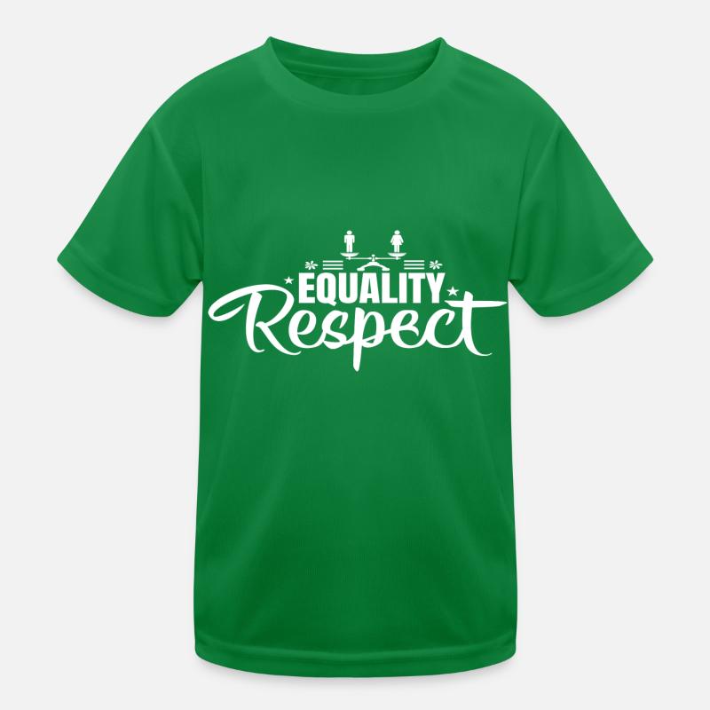 Equality Respect Kids Functional T-Shirt