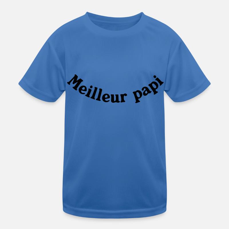 BESTE PAPI Kinder Funktions-T-Shirt