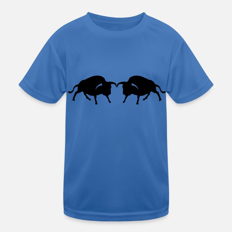 stier2 Kinder Funktions-T-Shirt