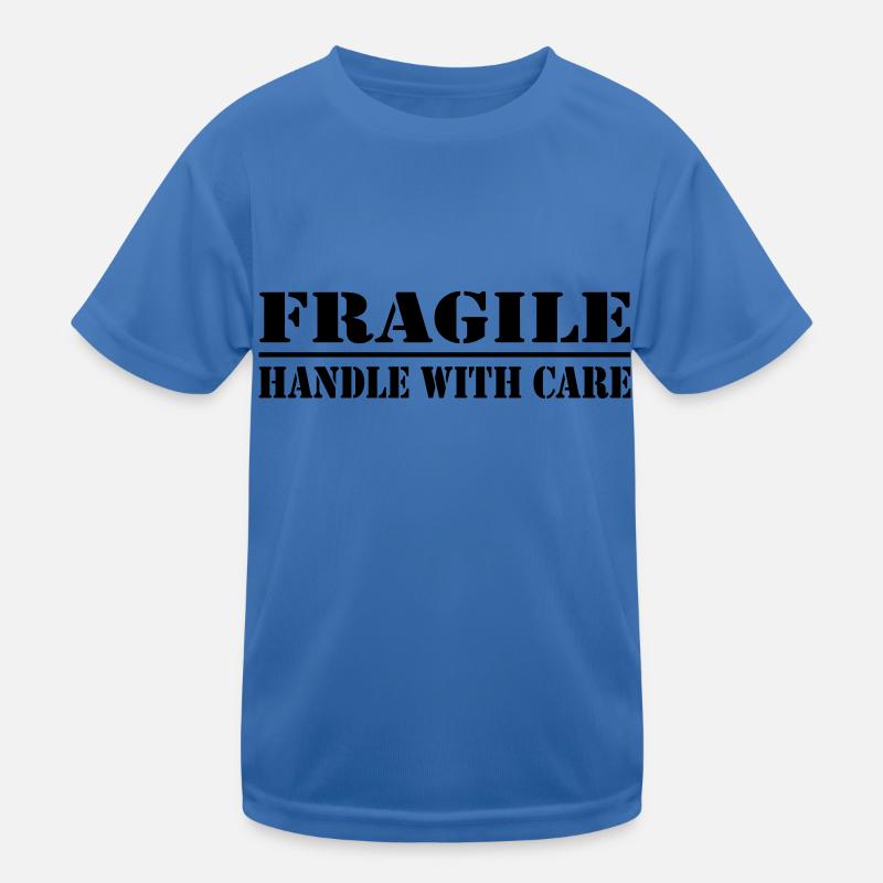 fragile Kinder Funktions-T-Shirt