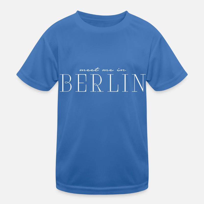 Ich liebe Berlin Kinder Funktions-T-Shirt