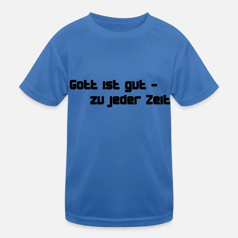Spruch Kinder Funktions-T-Shirt