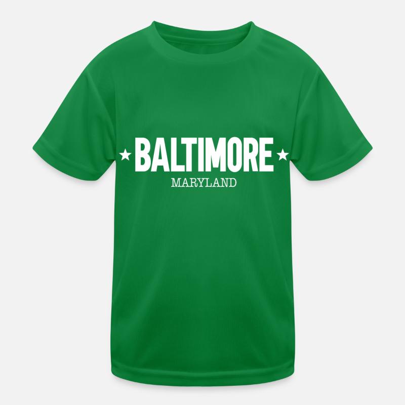 Baltimore Kids Functional T-Shirt