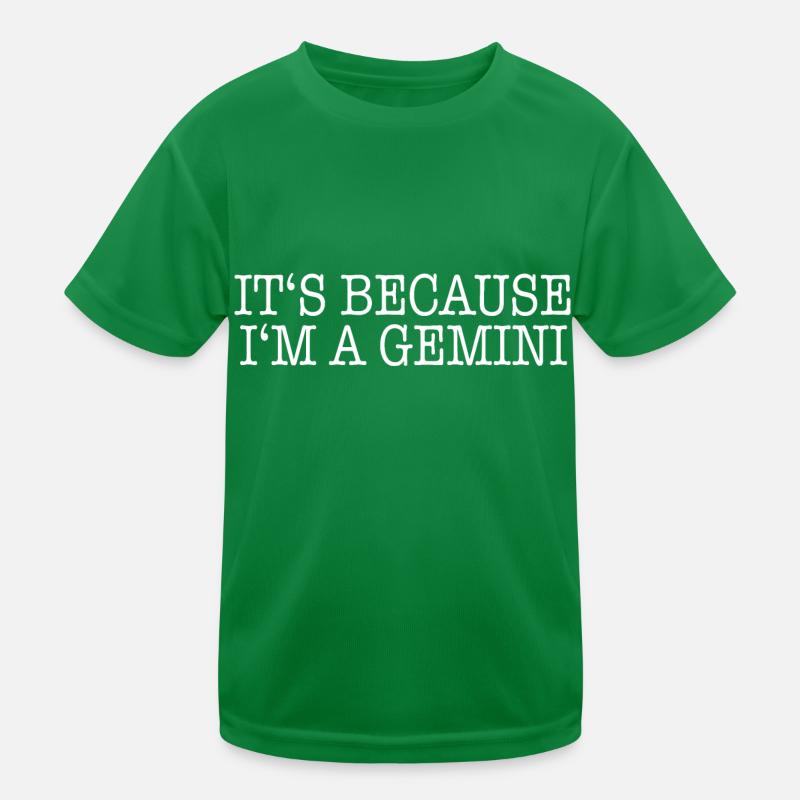 Zodiac sign Gemini Kids Functional T-Shirt