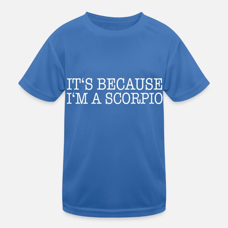 Sternzeichen Skorpion Kinder Funktions-T-Shirt