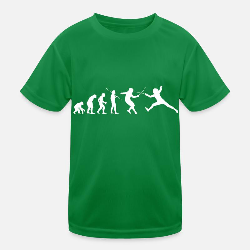 Fencing Evolution Kids Functional T-Shirt