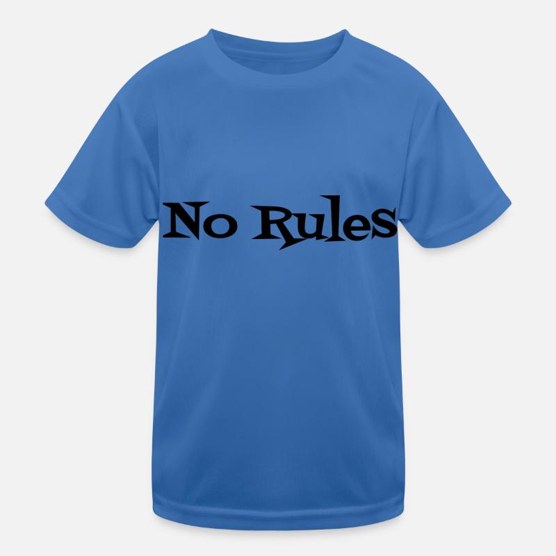 No rules Kinder Funktions-T-Shirt