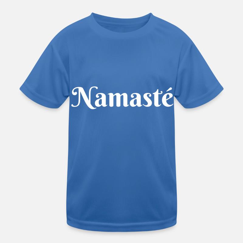 Namaste white Kids Functional T-Shirt