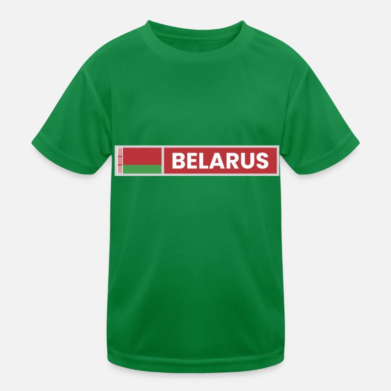 Drapeau de la Biélorussie T-shirt sport Enfant