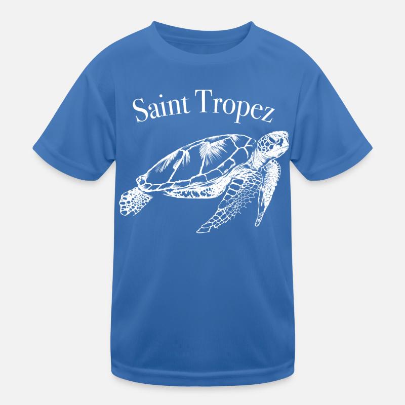 Saint Tropez Cote d´Azur Kinder Funktions-T-Shirt