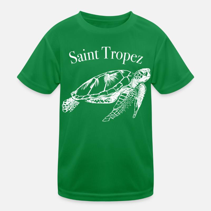 Saint Tropez Cote d´Azur Kinder Funktions-T-Shirt