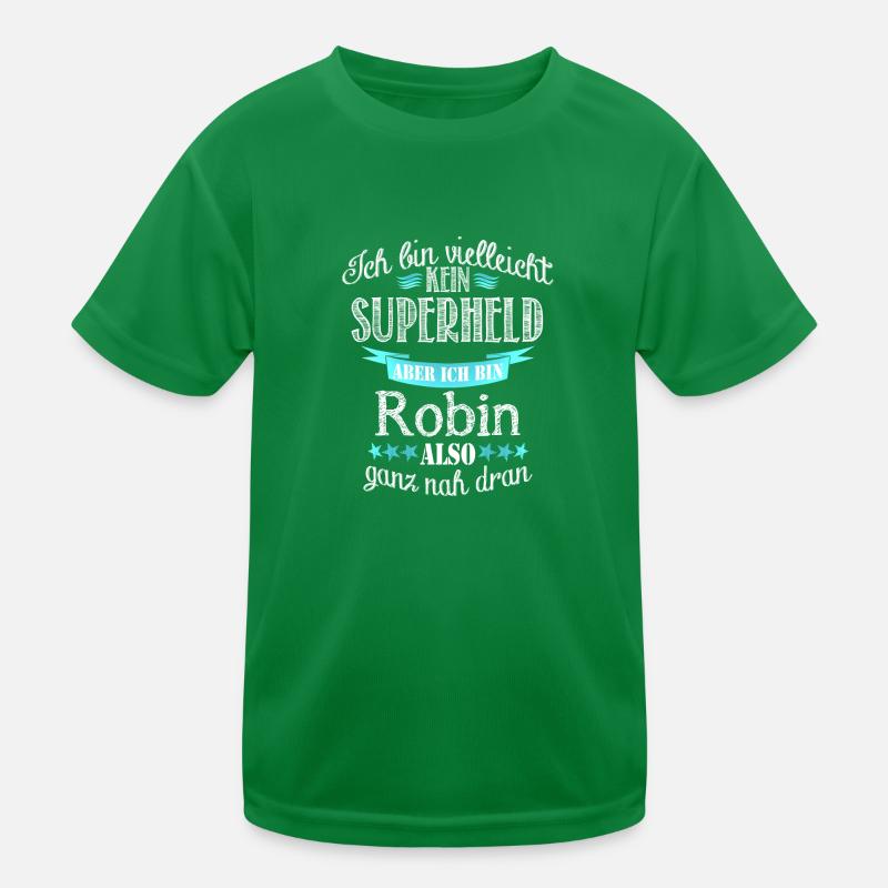 robin Kinder Funktions-T-Shirt