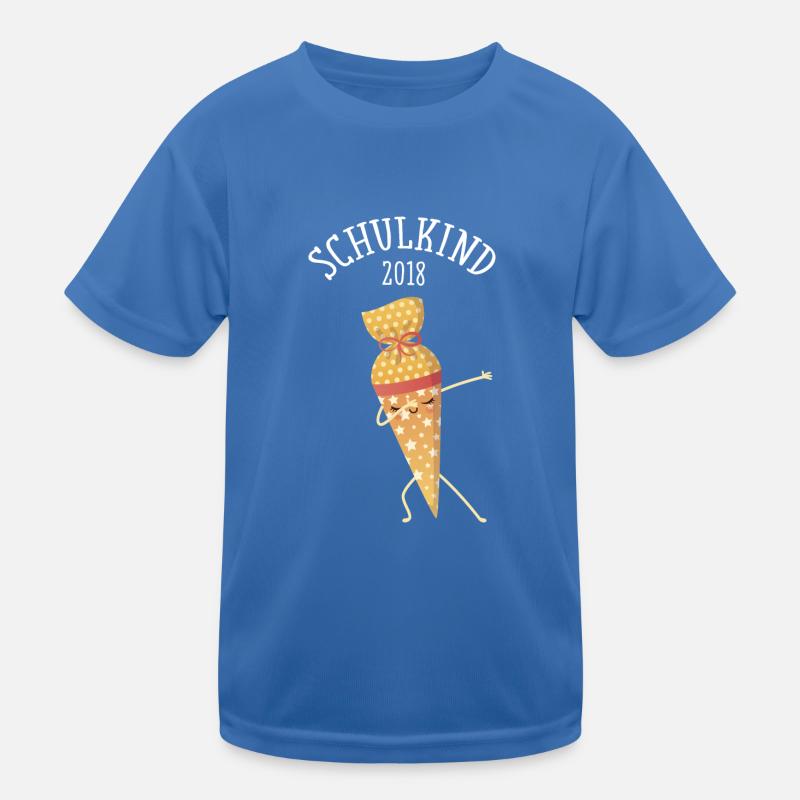 Einschulung Schulkind 2018 Dabbing Schultüte Kids Functional T-Shirt