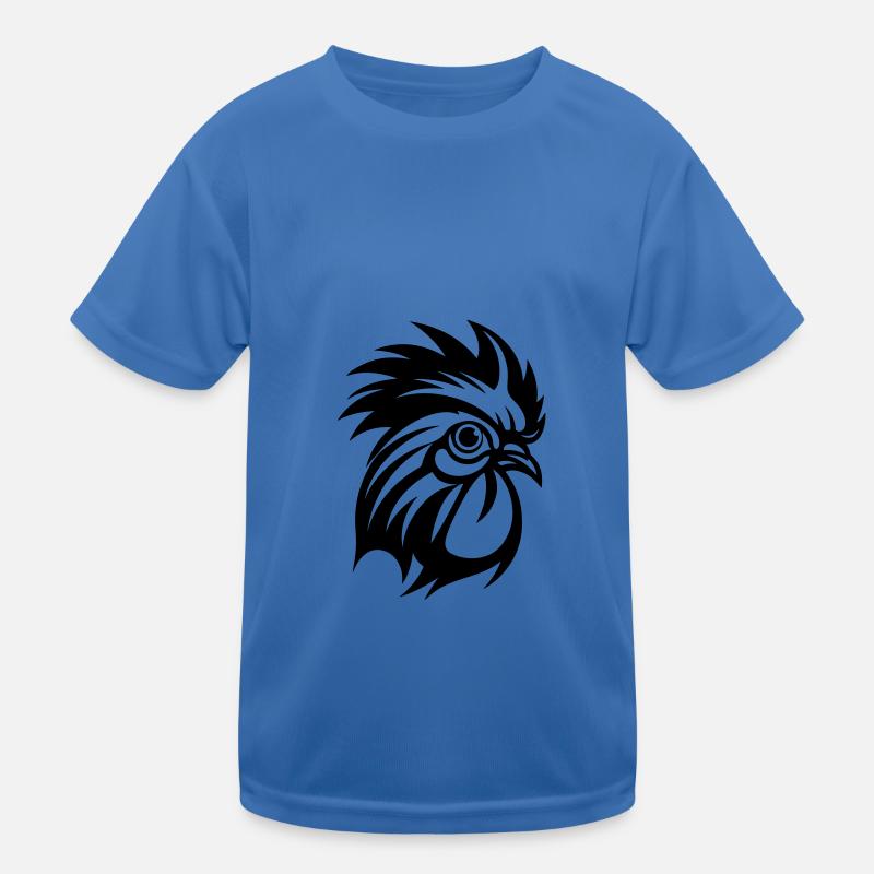 Hahn Tier Kinder Funktions-T-Shirt