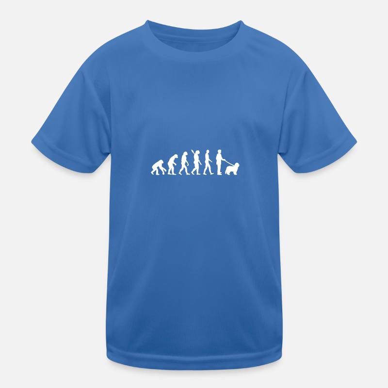 Bearded Collie Kinder Funktions-T-Shirt