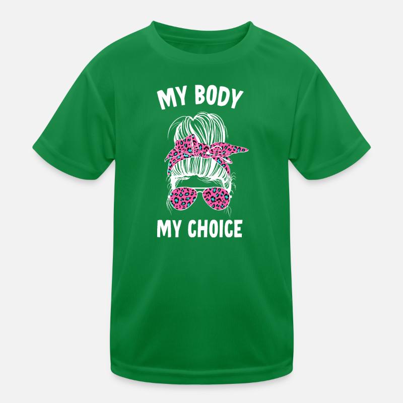 Mon corps Ma décision T-shirt sport Enfant
