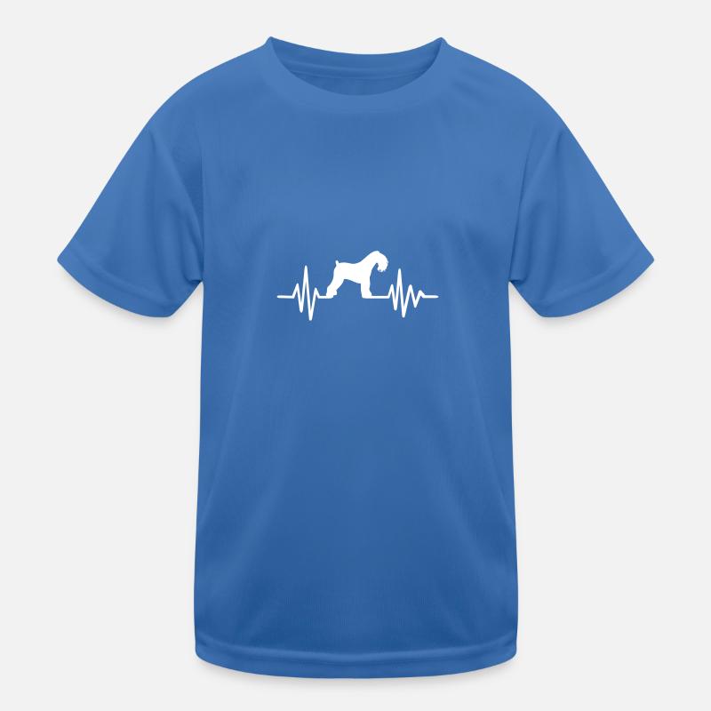 Kerry Blue Terrier Kinder Funktions-T-Shirt