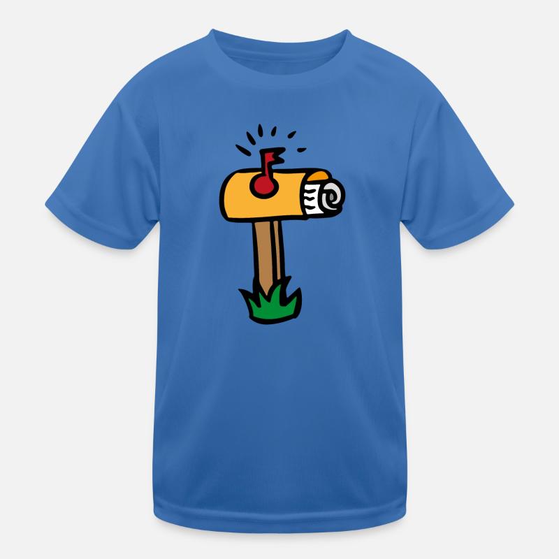 Briefkasten Mailbox Post Postbote Kinder Funktions-T-Shirt