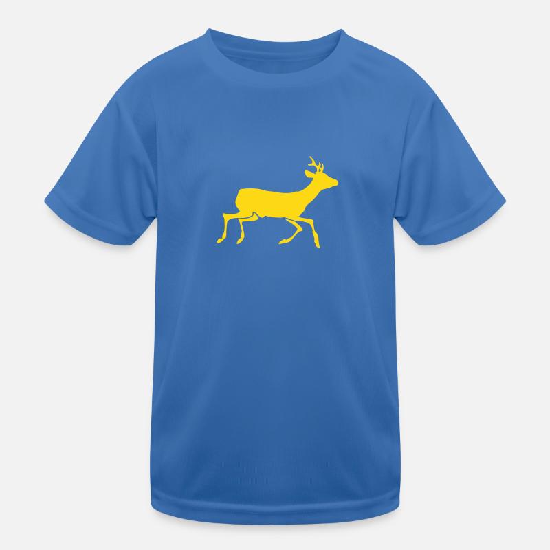 Roe - Kids Functional T-Shirt - royal blue
