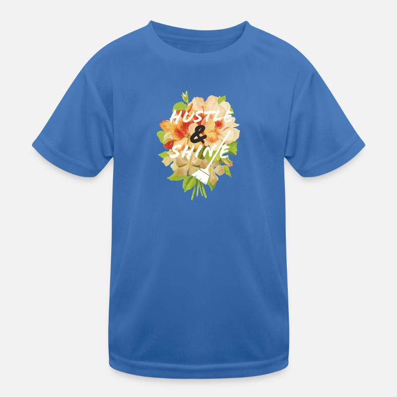 Hustle & Shine Kinder Funktions-T-Shirt