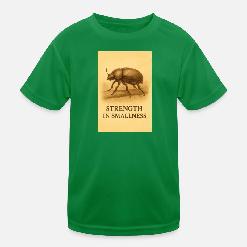 Strength in smallness Kids Functional T-Shirt