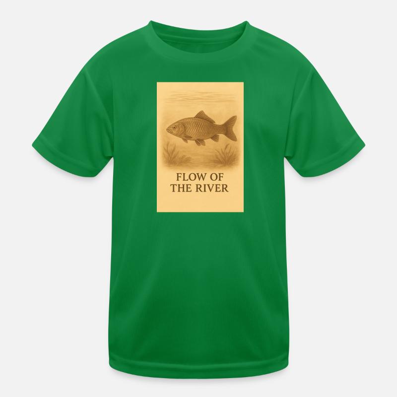 Ruisseau de la rivière Vis T-shirt sport Enfant