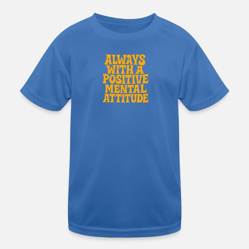 actitud_mental_postiva Kids Functional T-Shirt
