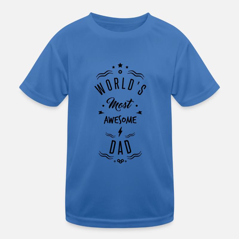 AWESOME DAD T-shirt sport Enfant