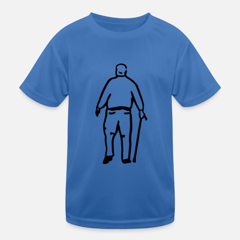 old man Kids Functional T-Shirt