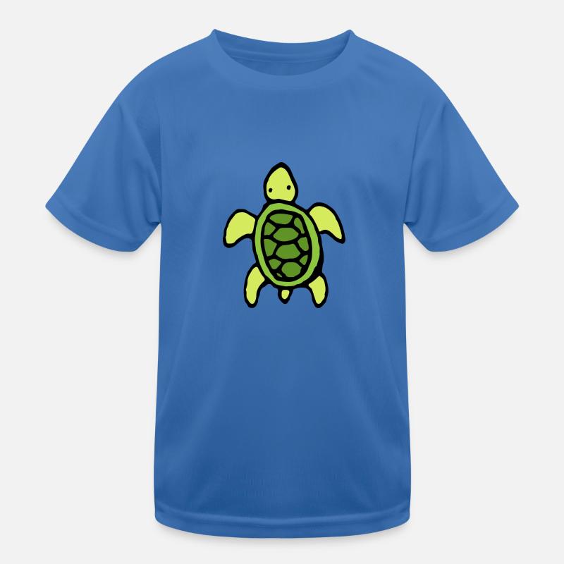 Schildkröte Kinder Funktions-T-Shirt