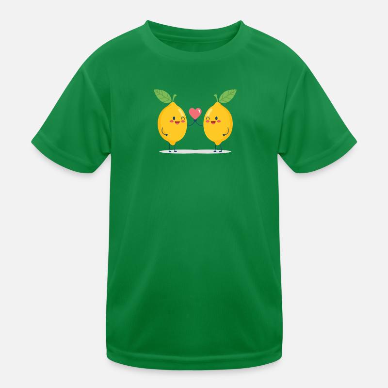 Amour câlin au citron vert T-shirt sport Enfant
