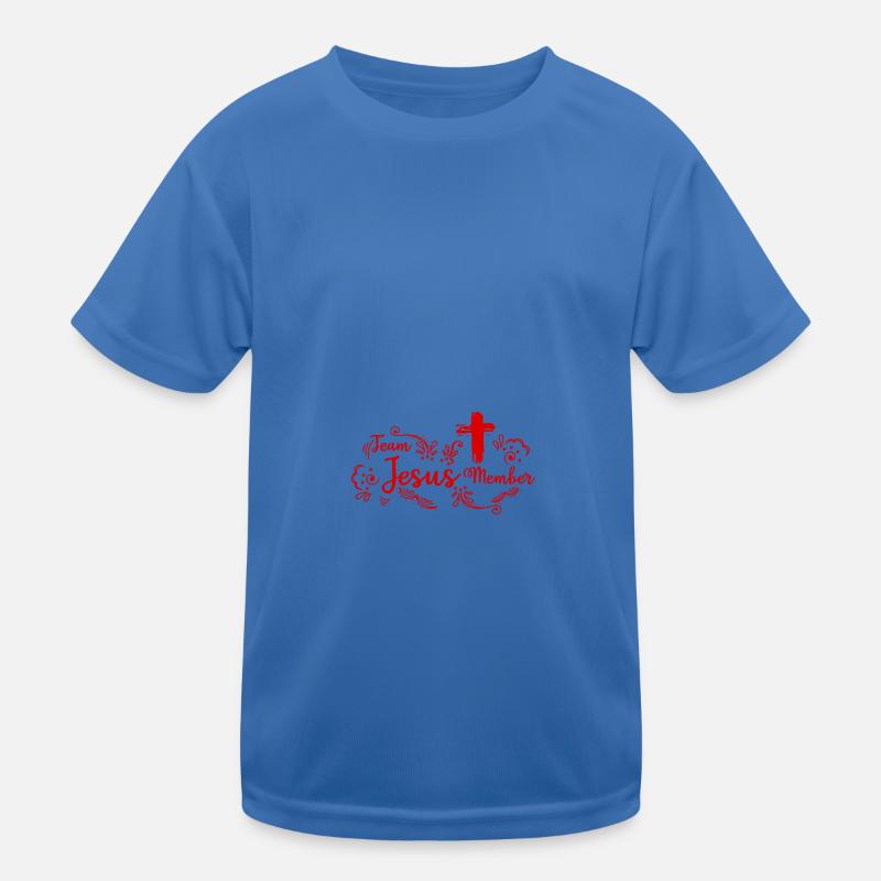 Team Jesus Kinder Funktions-T-Shirt