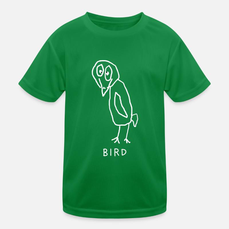 Vogel Kinder Funktions-T-Shirt