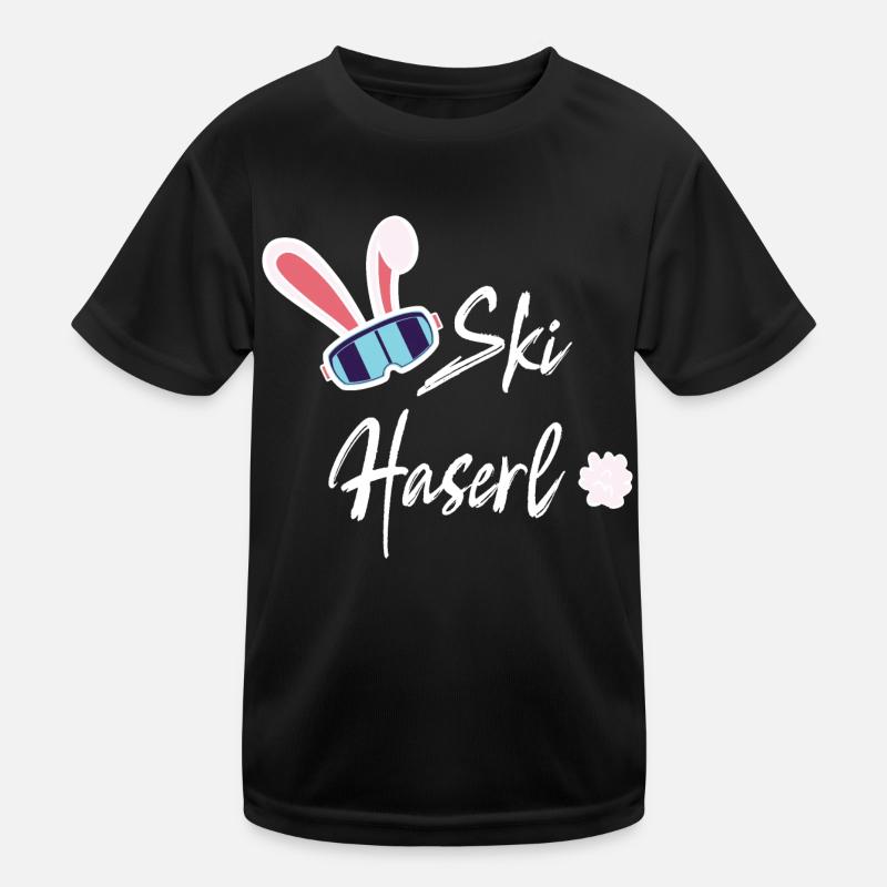 Skihaserl - Skihase - Ski - Vacances au ski T-shirt sport Enfant