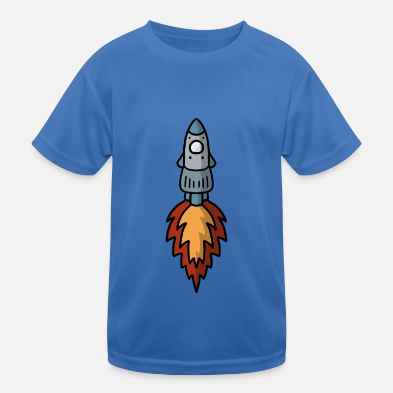 Rocket Rocket Fusée - Space space Kids Functional T-Shirt