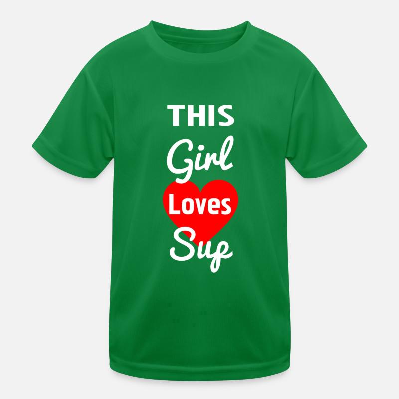 Skateboard SUP Surfen Kinder Funktions-T-Shirt