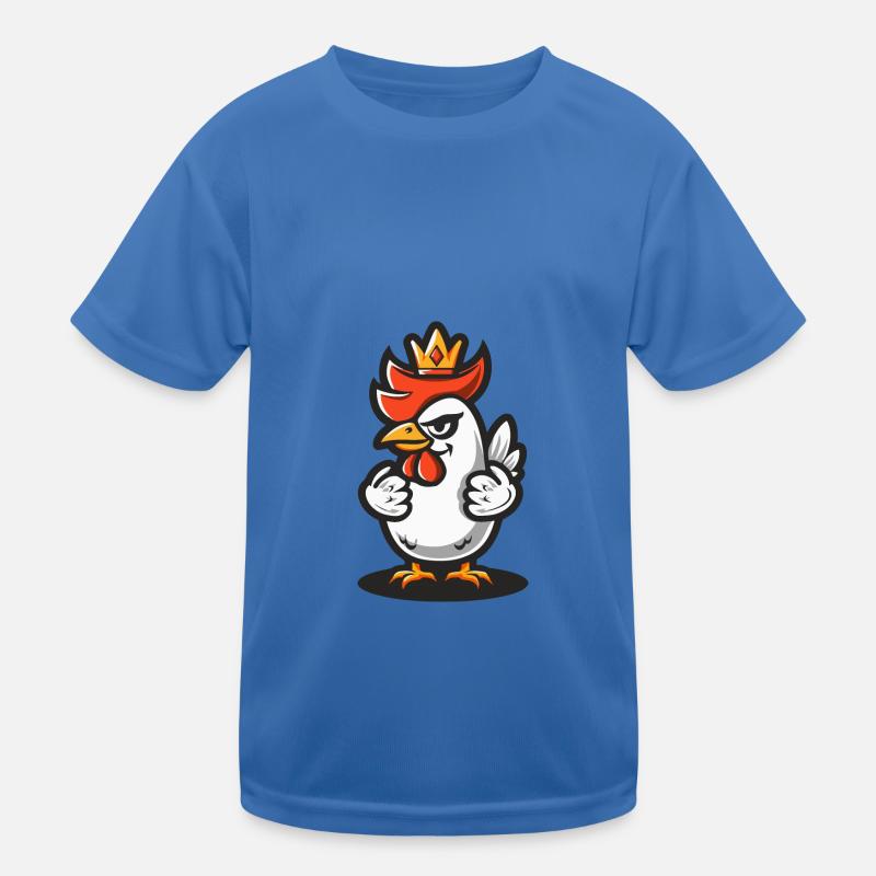 Couronne BD Poulet T-shirt sport Enfant