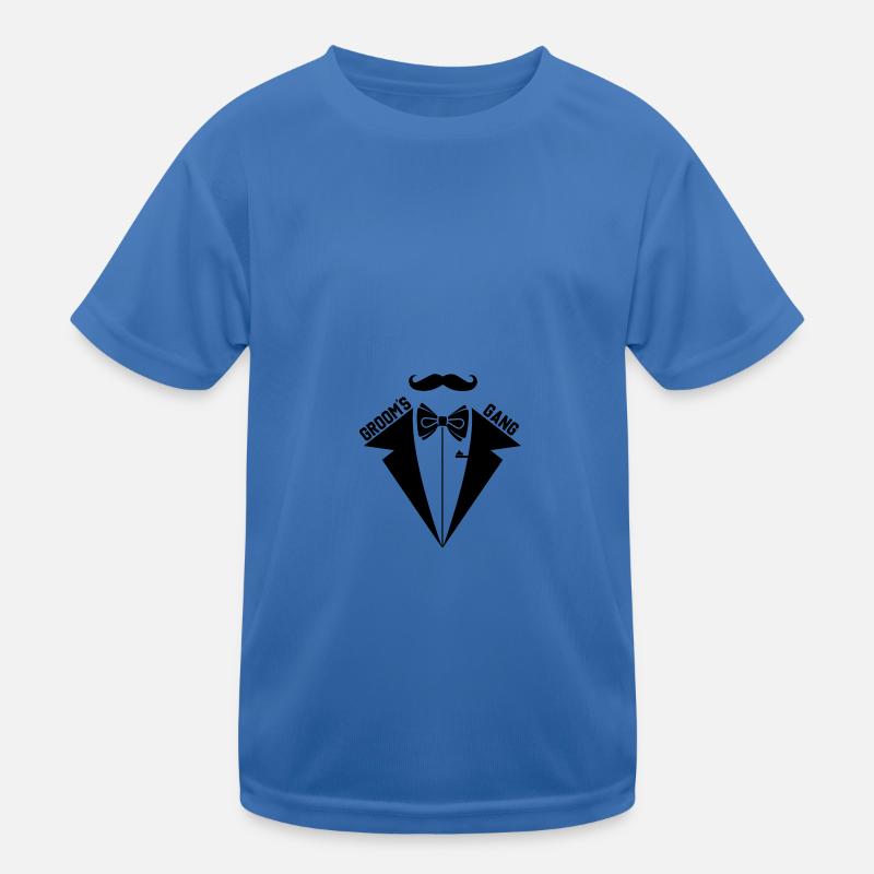 Team Groom Kids Functional T-Shirt