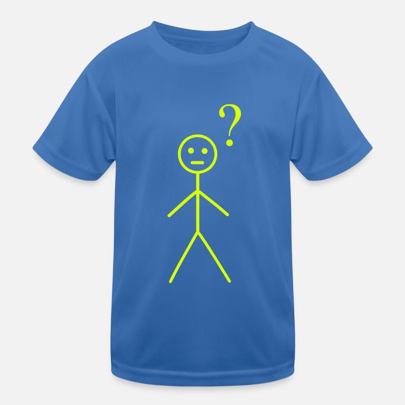 haphazard stick man Kids Functional T-Shirt