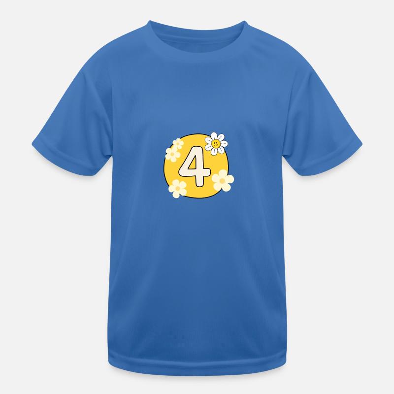 4 Kinder Funktions-T-Shirt