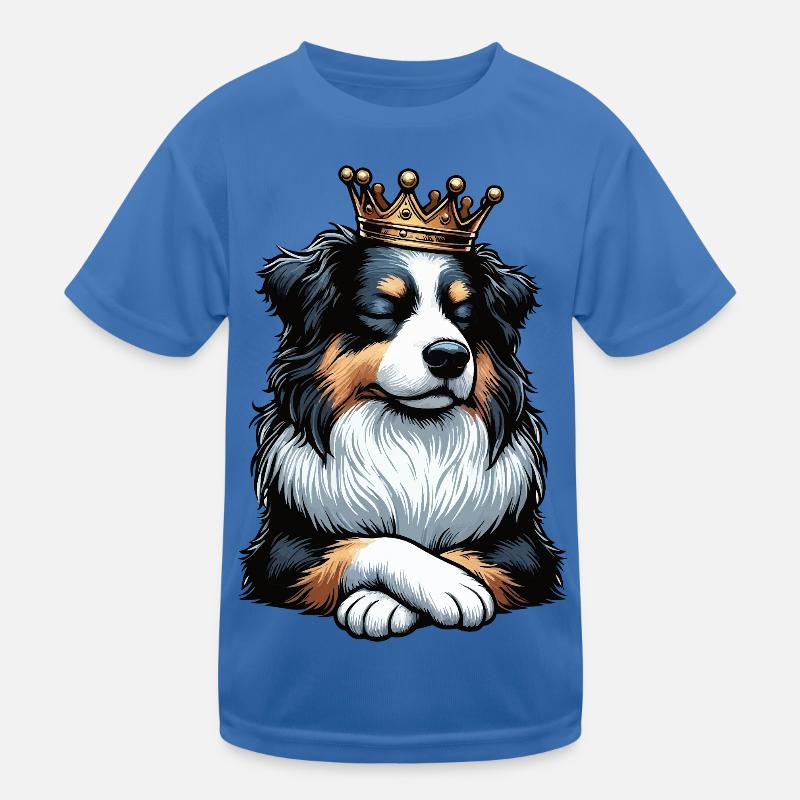 Australian Shepherd Aussie Aussiebesitzer Aussies Kinder Funktions-T-Shirt