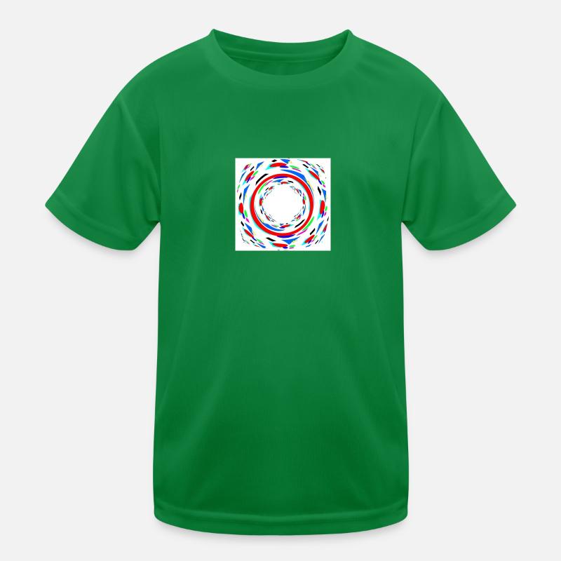 Spirales colorées - T-shirt sport Enfant