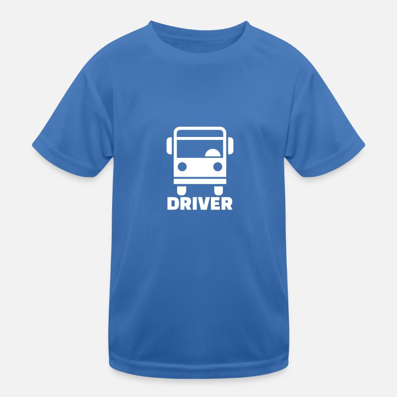 Busfahrer Kinder Funktions-T-Shirt