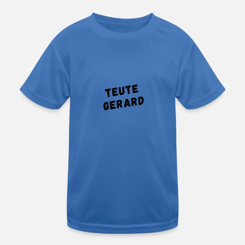 TEUTE GERARD. Antwerpener Dialekt-Hemden Kinder Funktions-T-Shirt